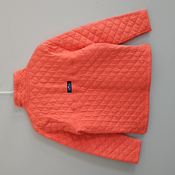 Lauren James PrepTec Quilted Quarter Snap Button Pullover Top Small - Picture 6 of 9